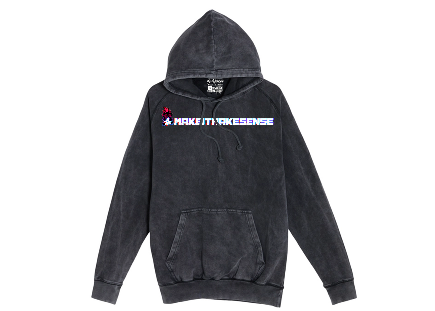 Sudadera con capucha vintage con el logotipo de MIMS